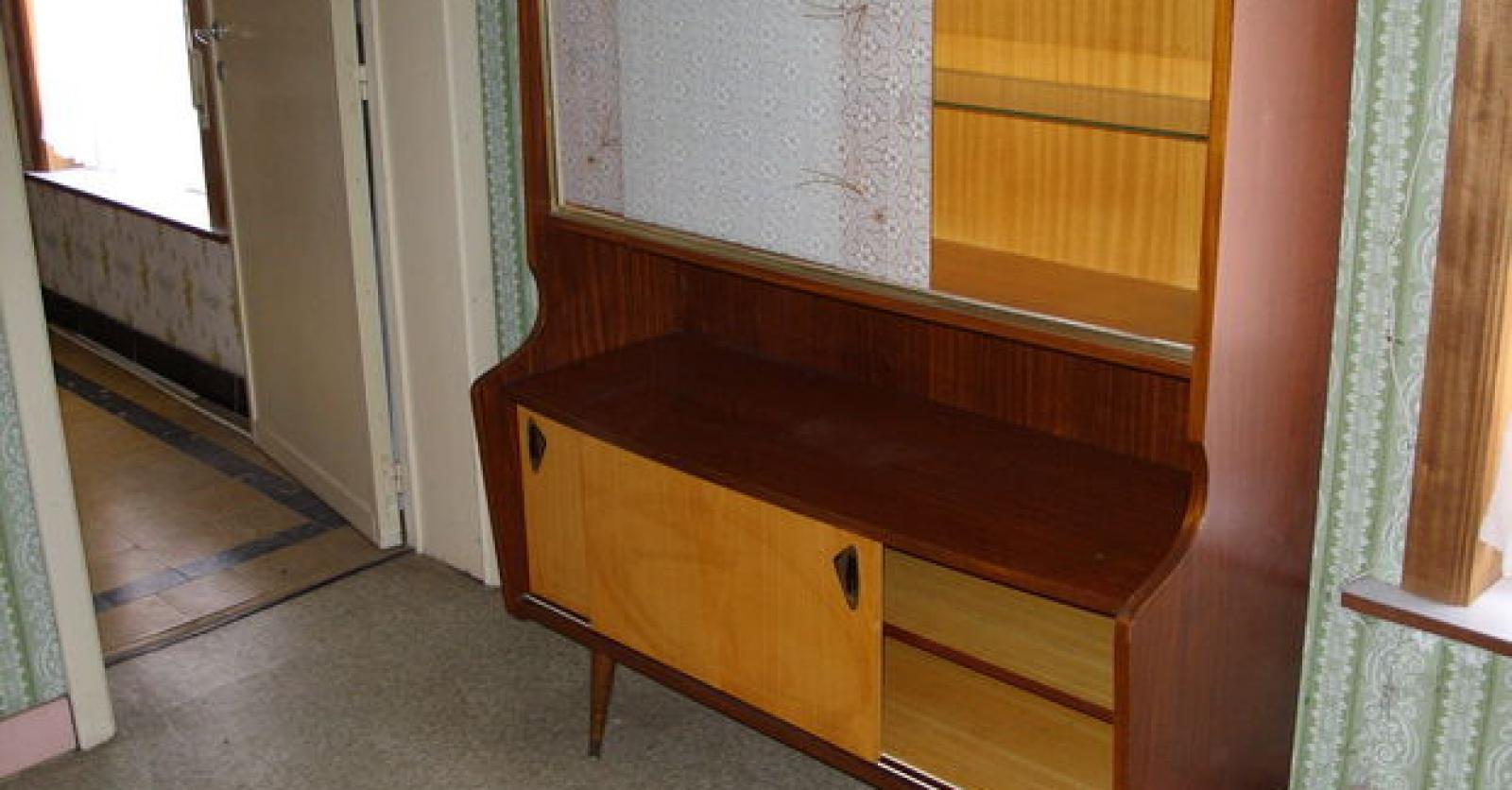 Buffet vintage - 50/60 - style scandinave - pieds fuseaux