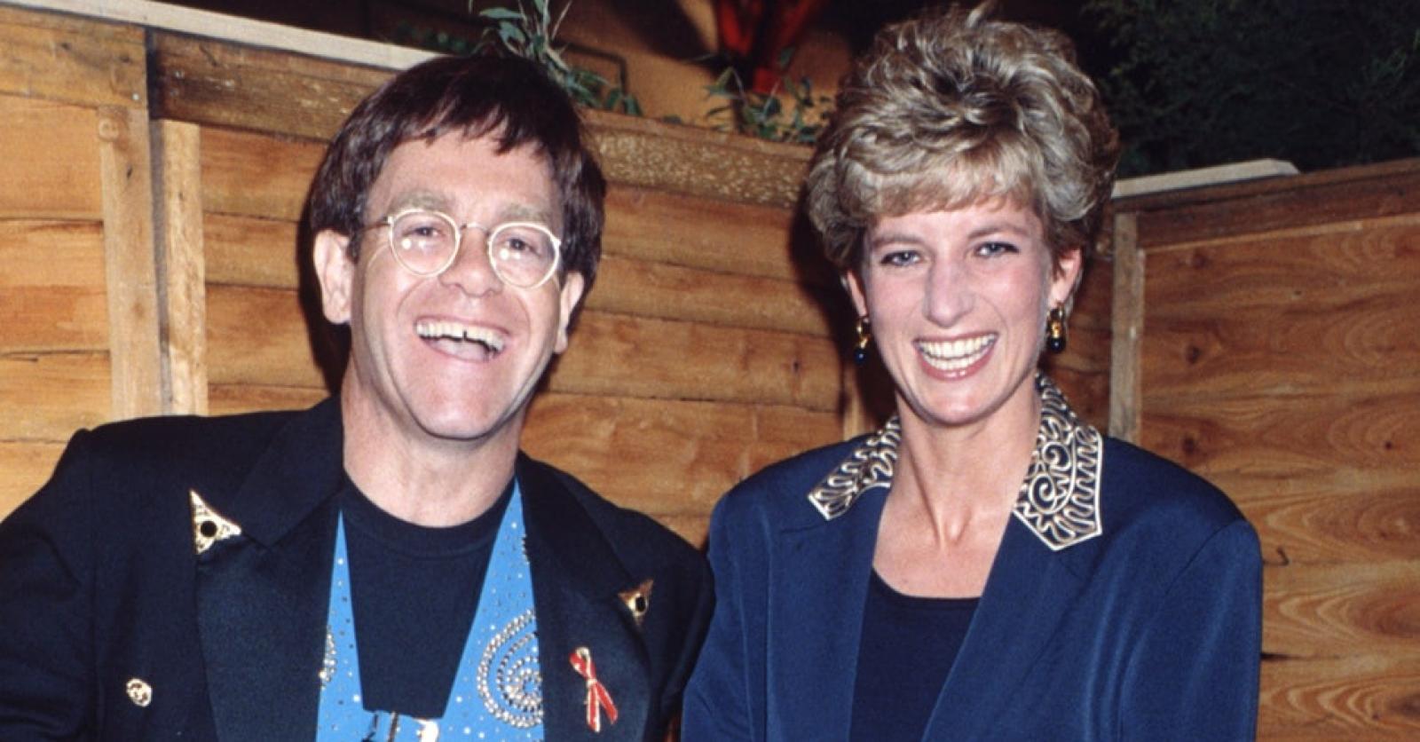 Voorpublicatie uit autobiografie Elton John Prinses Diana was geweldig gezelschap