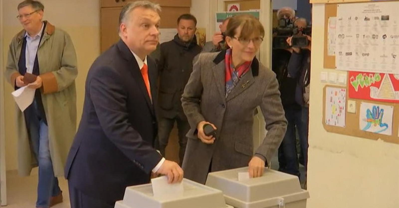 De stembureaus in Hongarije zijn open