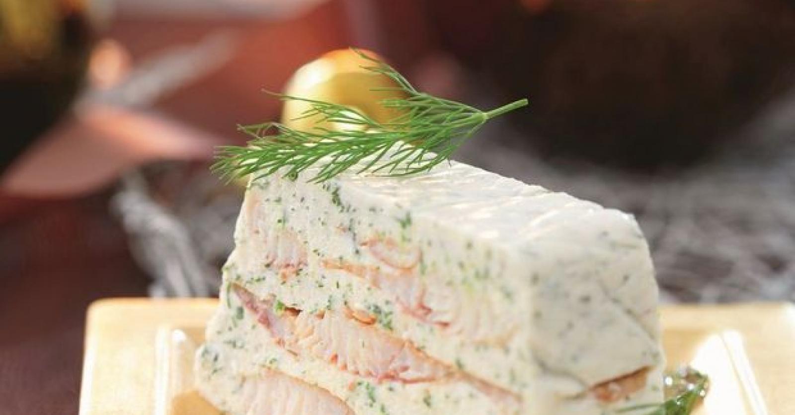 Terrine van gerookte forel