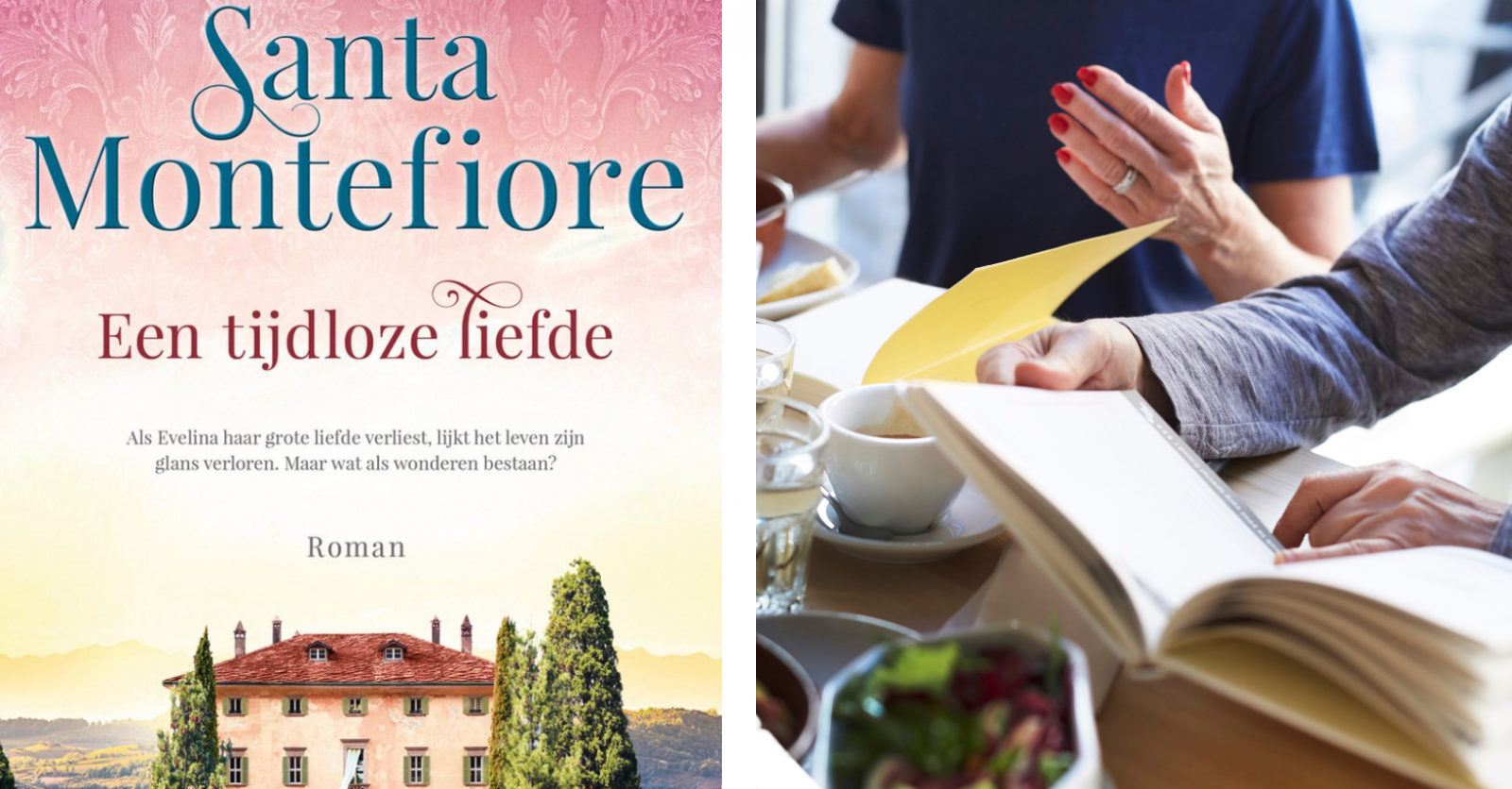 Libelle Leesclub: ons recensieteam las 'Een tijdloze liefde' van Santa