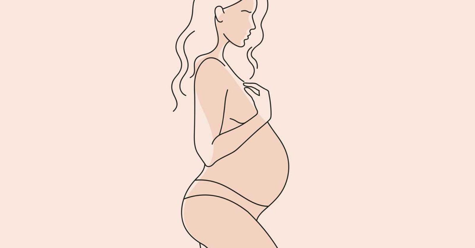Een zwangerschap toont aan welke regels vrouwen zich