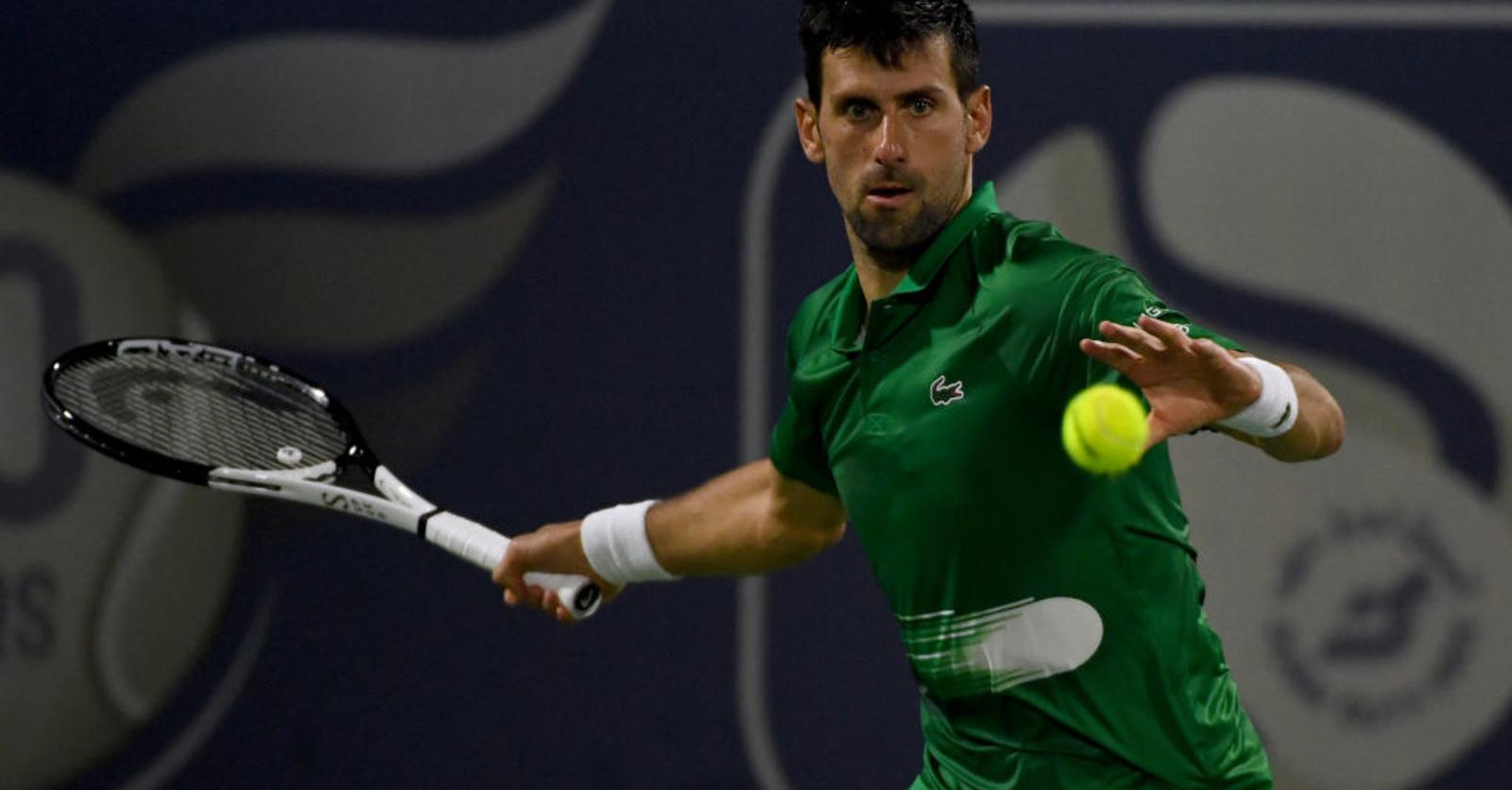 Novak Djokovic inscrit au tirage au sort d'Indian Wells mais sa