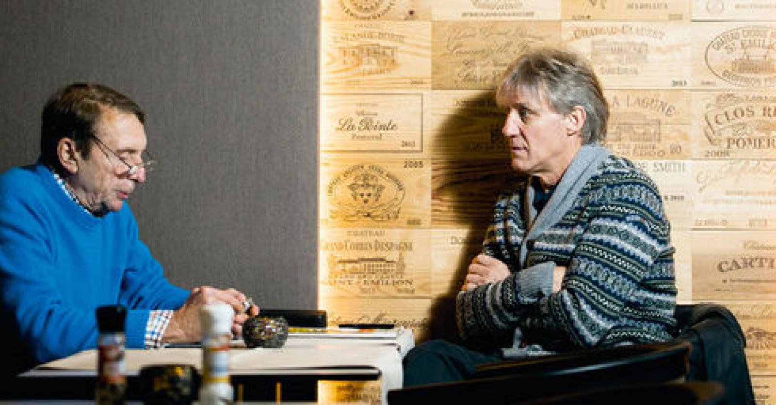 Gilbert Van Binst rencontre Willy Wellens