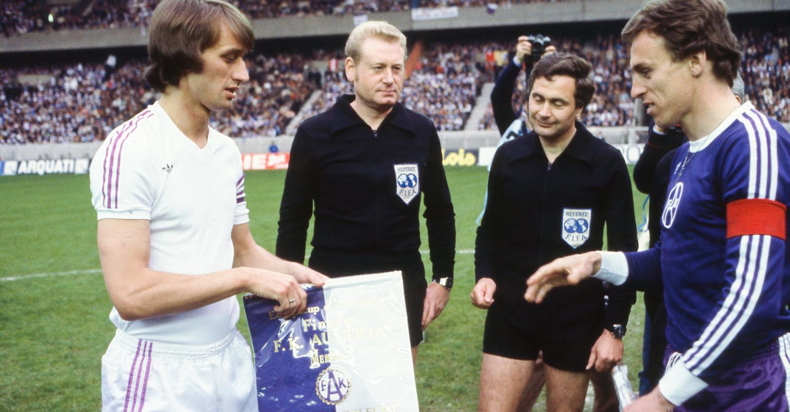 Coupe des Coupes 1976 1977 Hamburger SV Anderlecht