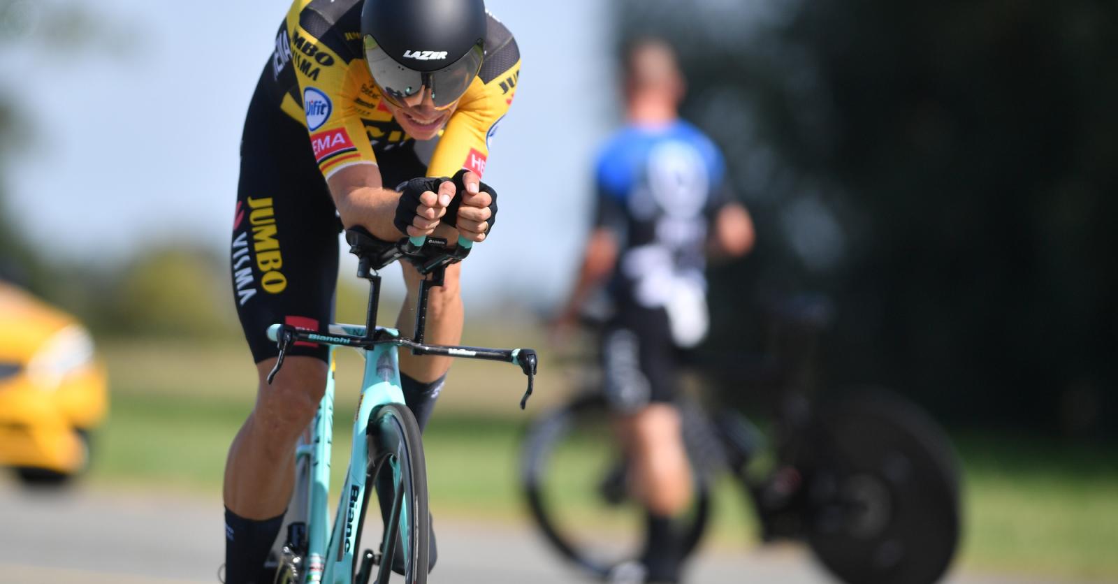 Wout Van Aert Champion De Belgique Du Contre-la-montre