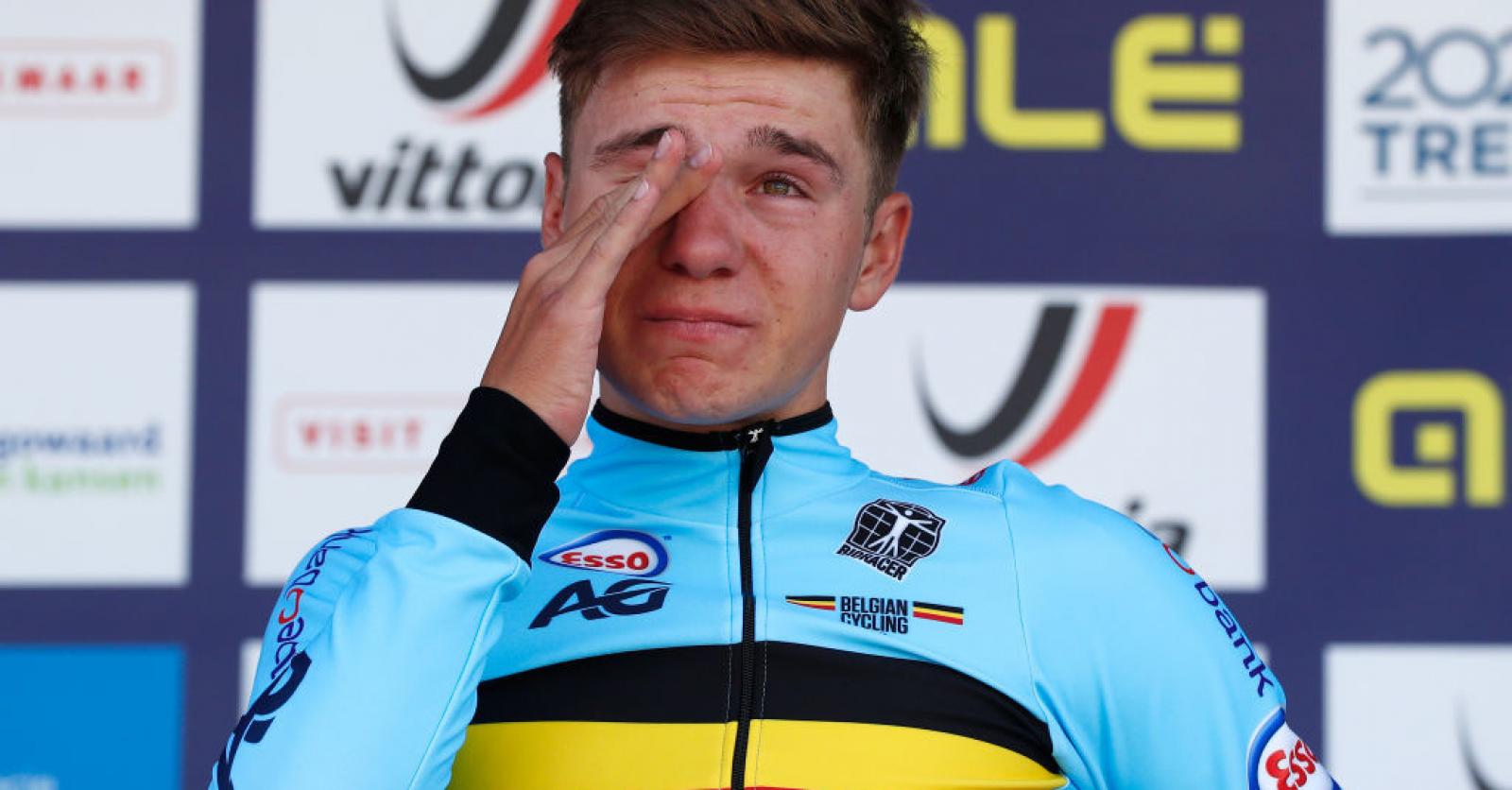 Remco Evenepoel Est Le Nouveau Champion Deurope Du Contre La Montre 