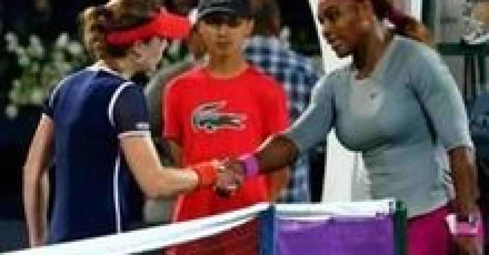 Alizé bat Serena Williams et l'empêche de rejoindre Venus en finale