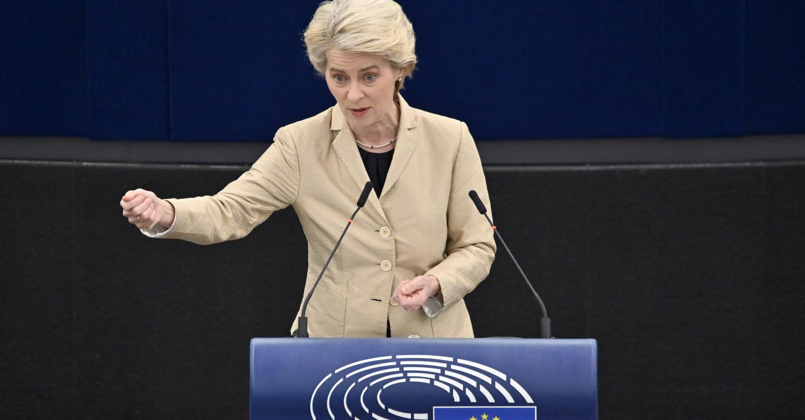 Discours Sur L'état De L'Union: Ursula Von Der Leyen Plaide Pour Une ...