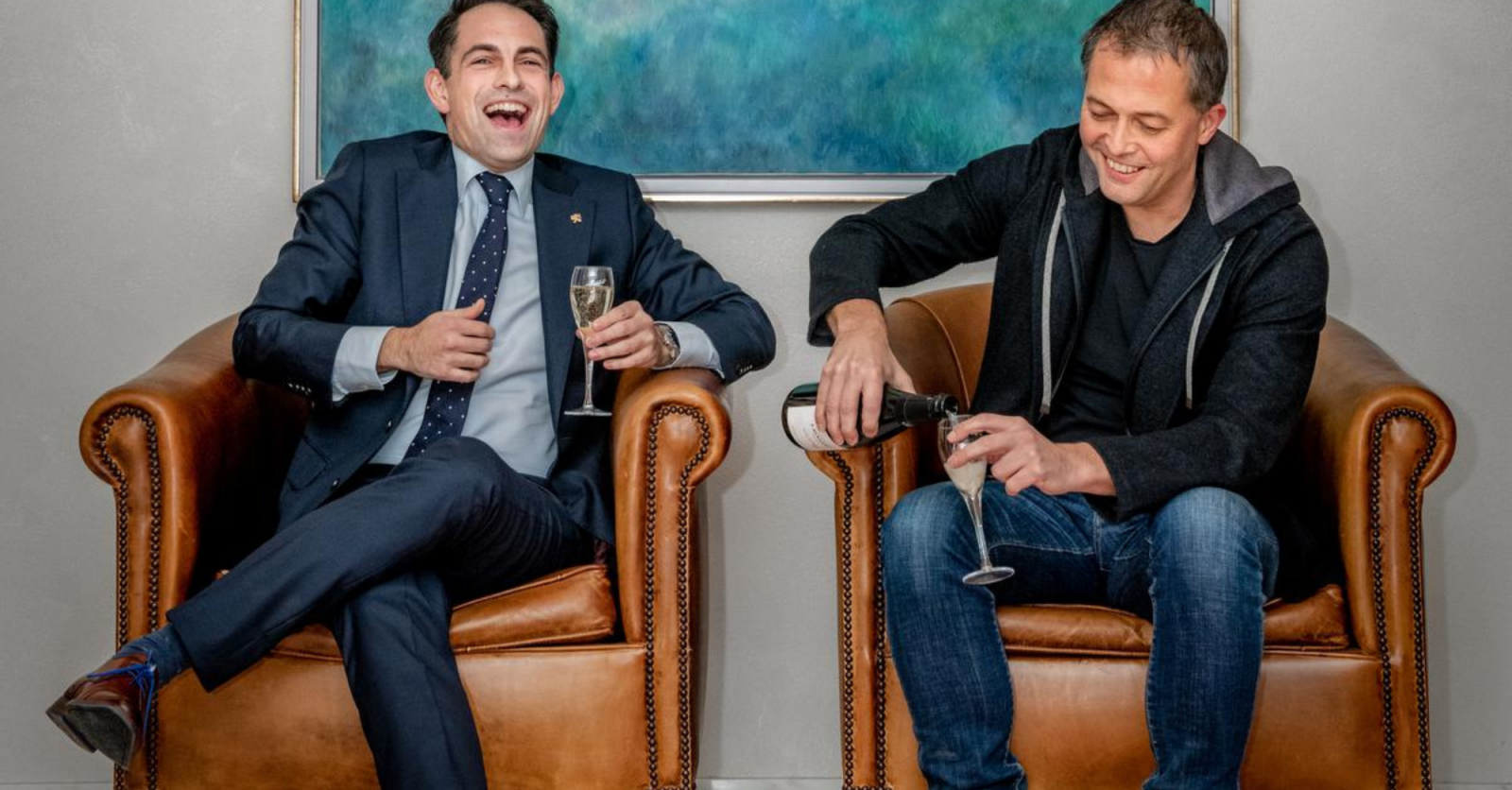 Open VLD-voorzitter Lachaert: 'Van Grieken wil zelf bepalen wie tot het