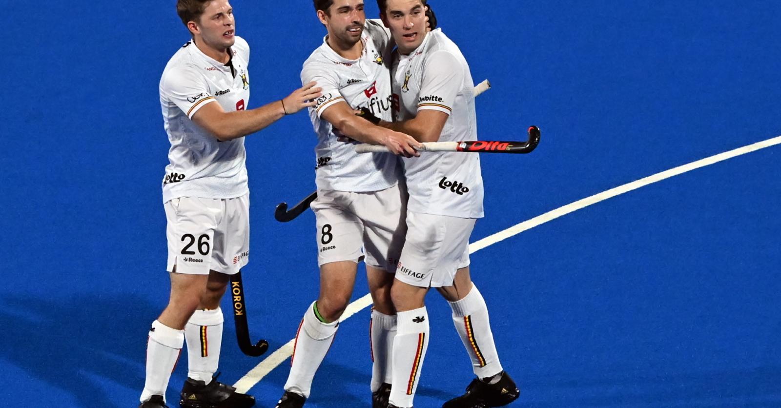 Coupe du monde de hockey sur gazon la Belgique se hisse dans le