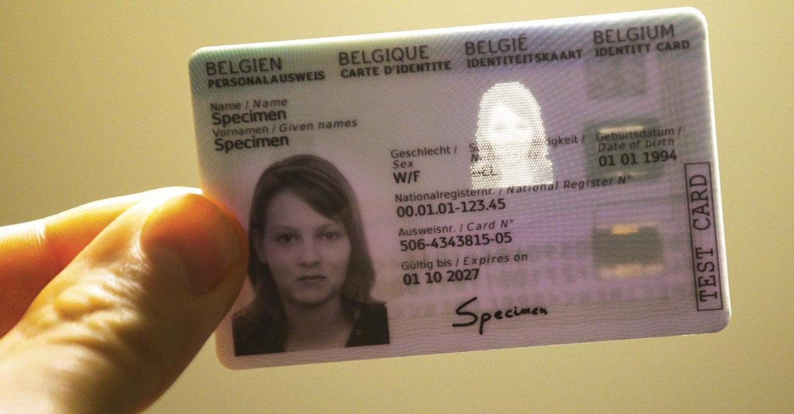 Les Belges pourront obtenir une carte d'identité virtuelle, dès