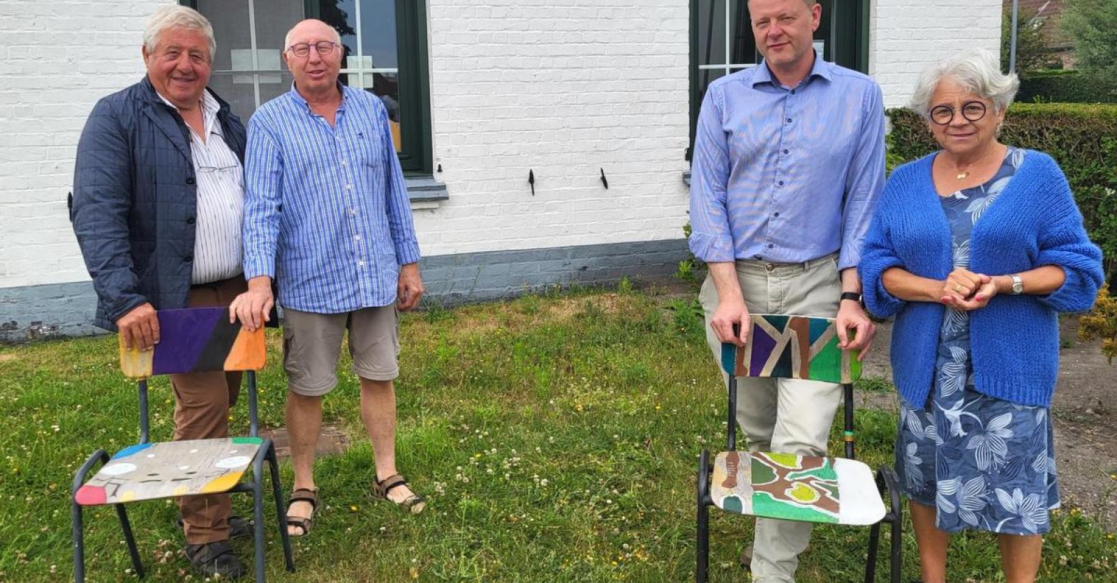 Buurtparkje De Boogaard in Zuienkerke krijgt dorpsgedicht van dichteres