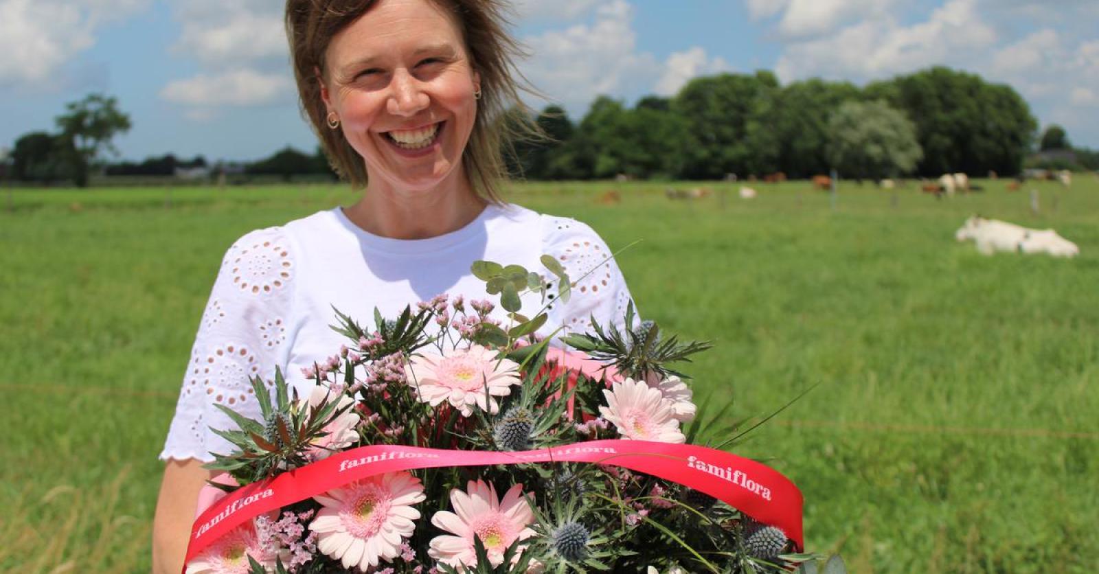 Een bloemetje voor Ellen die als een zus is voor nicht Stefanie KW.be