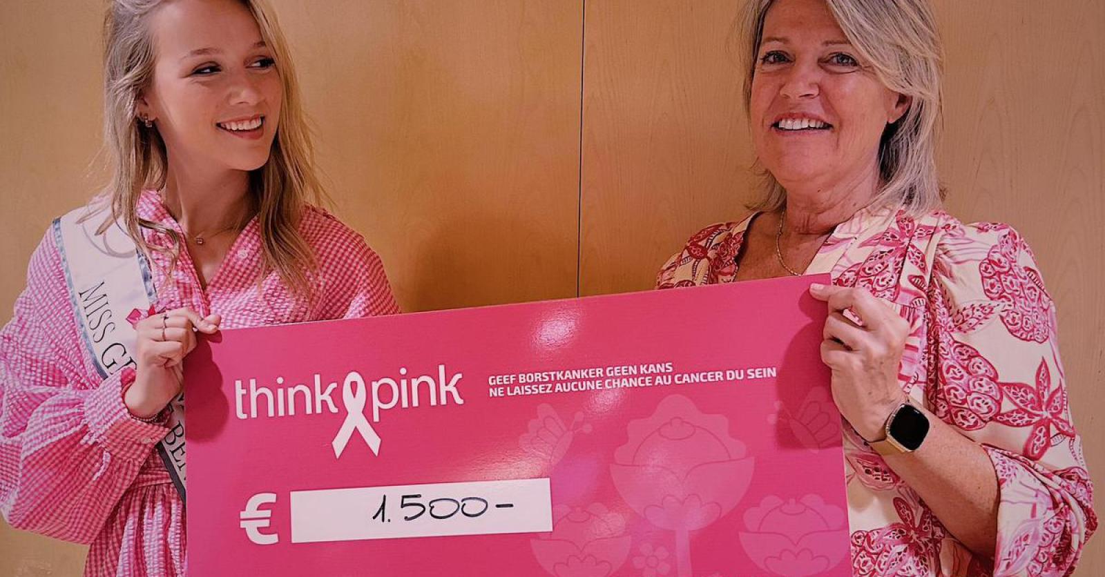 Nette Zamelt 1 500 Euro In Voor Think Pink KW be nette-zamelt-1-500-euro-in-voor-think-pink-kw-be