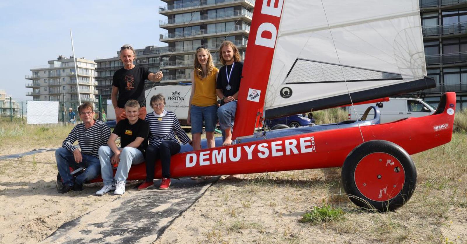 Father and son Demuysere gave the best performance at the Potjesregatta De Panne