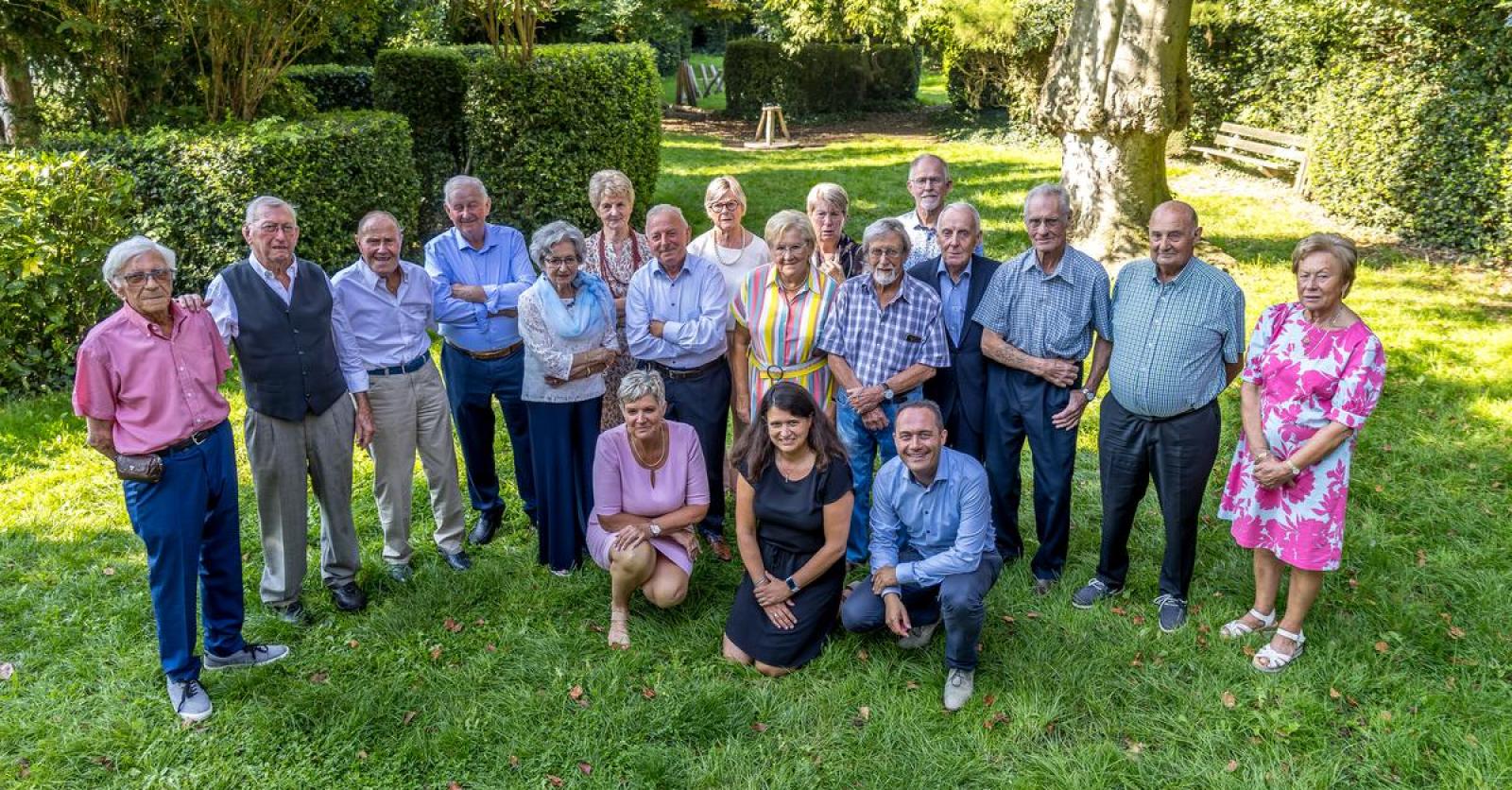 80jarigen houden reünie in Oud Gemeentehuis KW.be