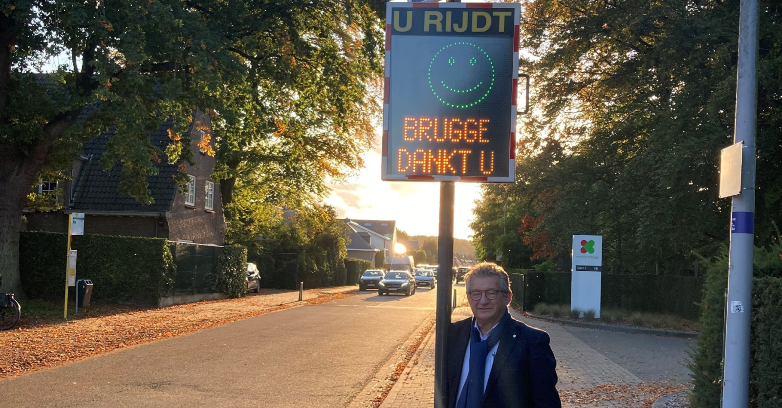 The City of Bruges and the Bruges Police are investing in the purchase of new speed indication signs