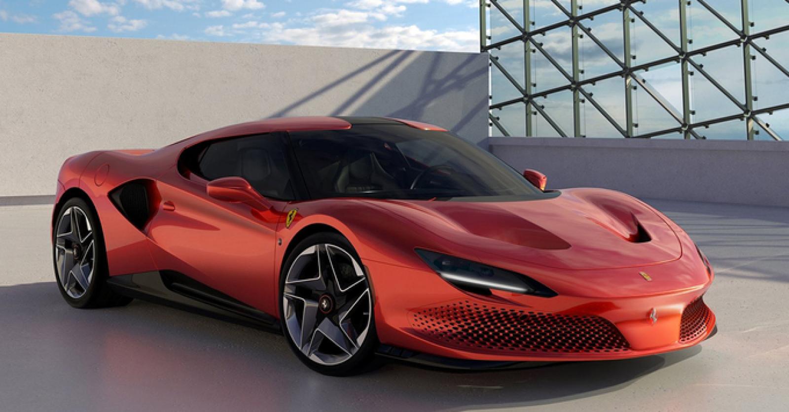 Ferrari met cryptomunten