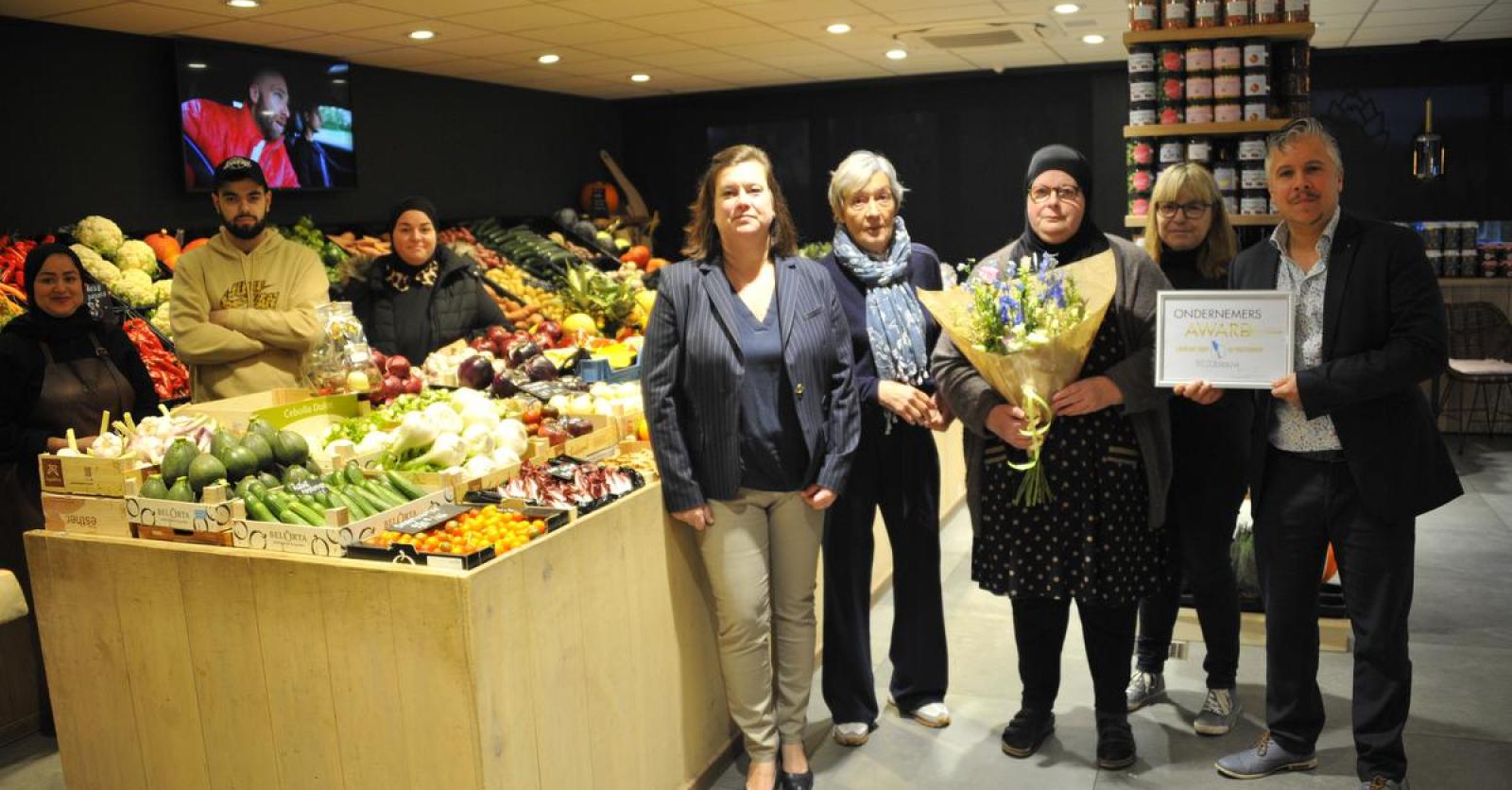 De Fruitgarden uit Waardamme ontvangt award Ondernemen KW.be