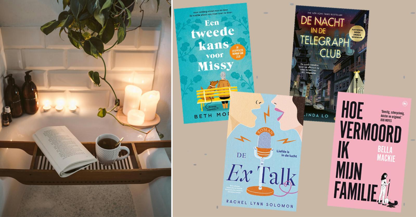11 steengoede boeken om na een lange dag mee in bad te kruipen