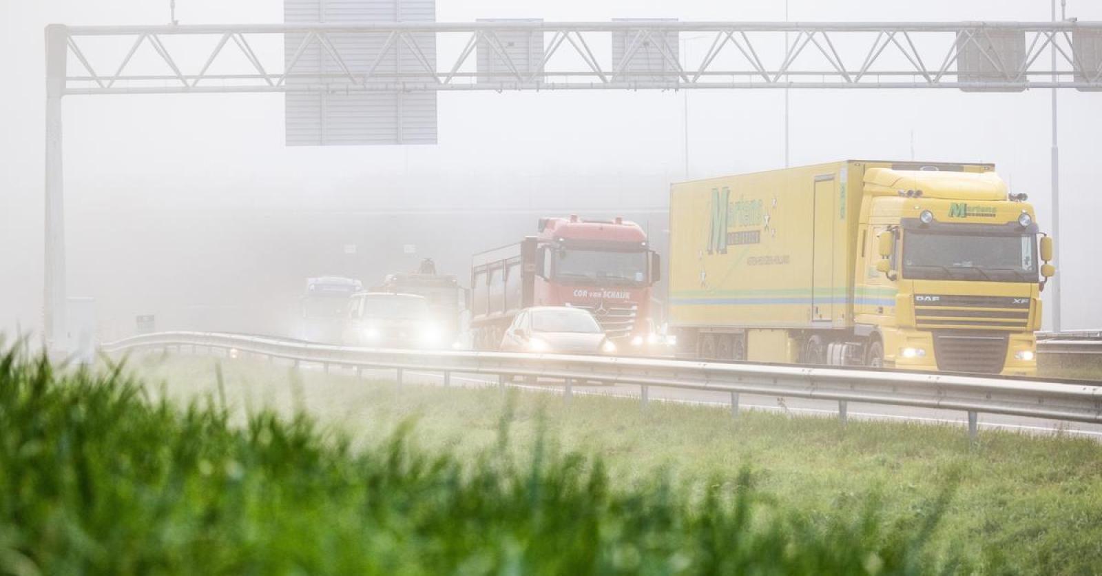 Aanvriezende Mist En Lichte Winterse Neerslag, KMI Kondigt Code Geel ...