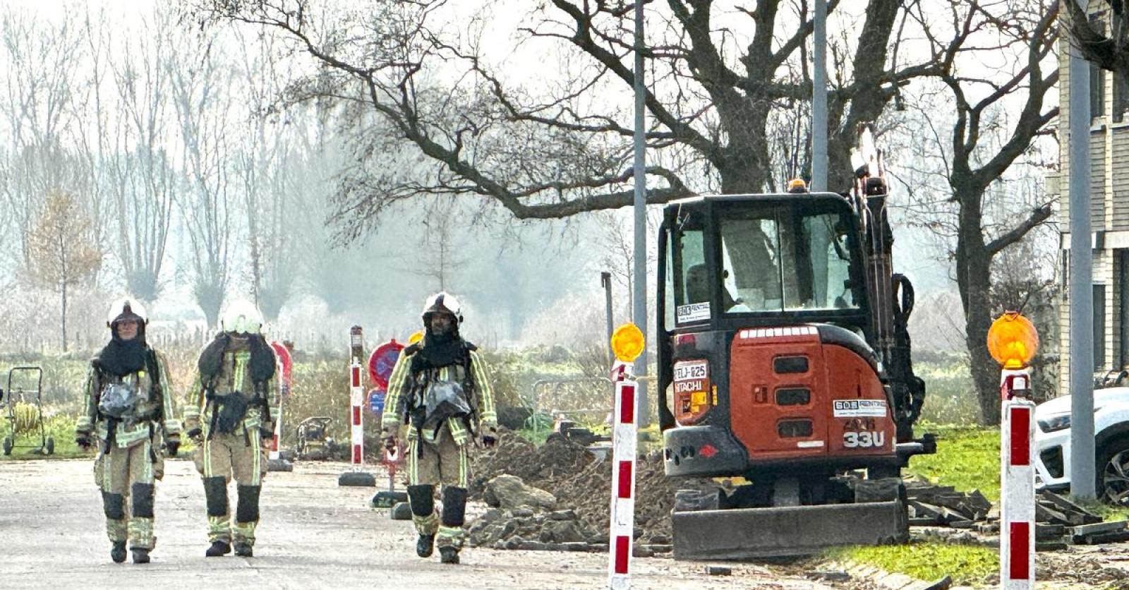 Aannemer Raakt Gasleiding Bij Graafwerkzaamheden In Assebroek KW Be