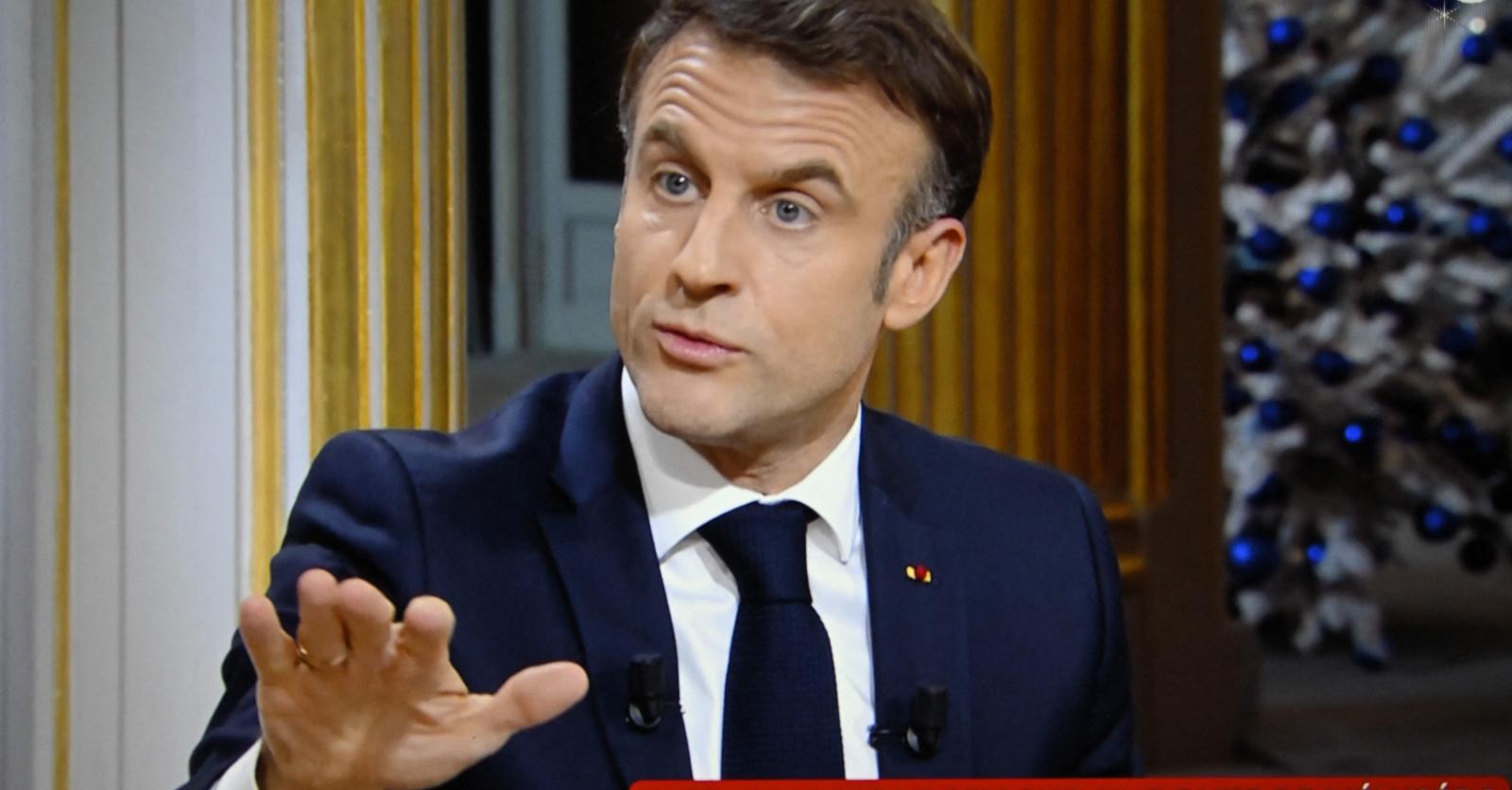 Emmanuel Macron: "La Loi Sur L'immigration Est Un Bouclier Qui Nous ...