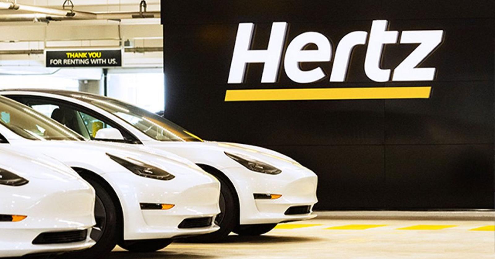 Hertz Autovermietung - Bochum - Wiemannskamp 7 Hertz dumpt elektrische auto’s
