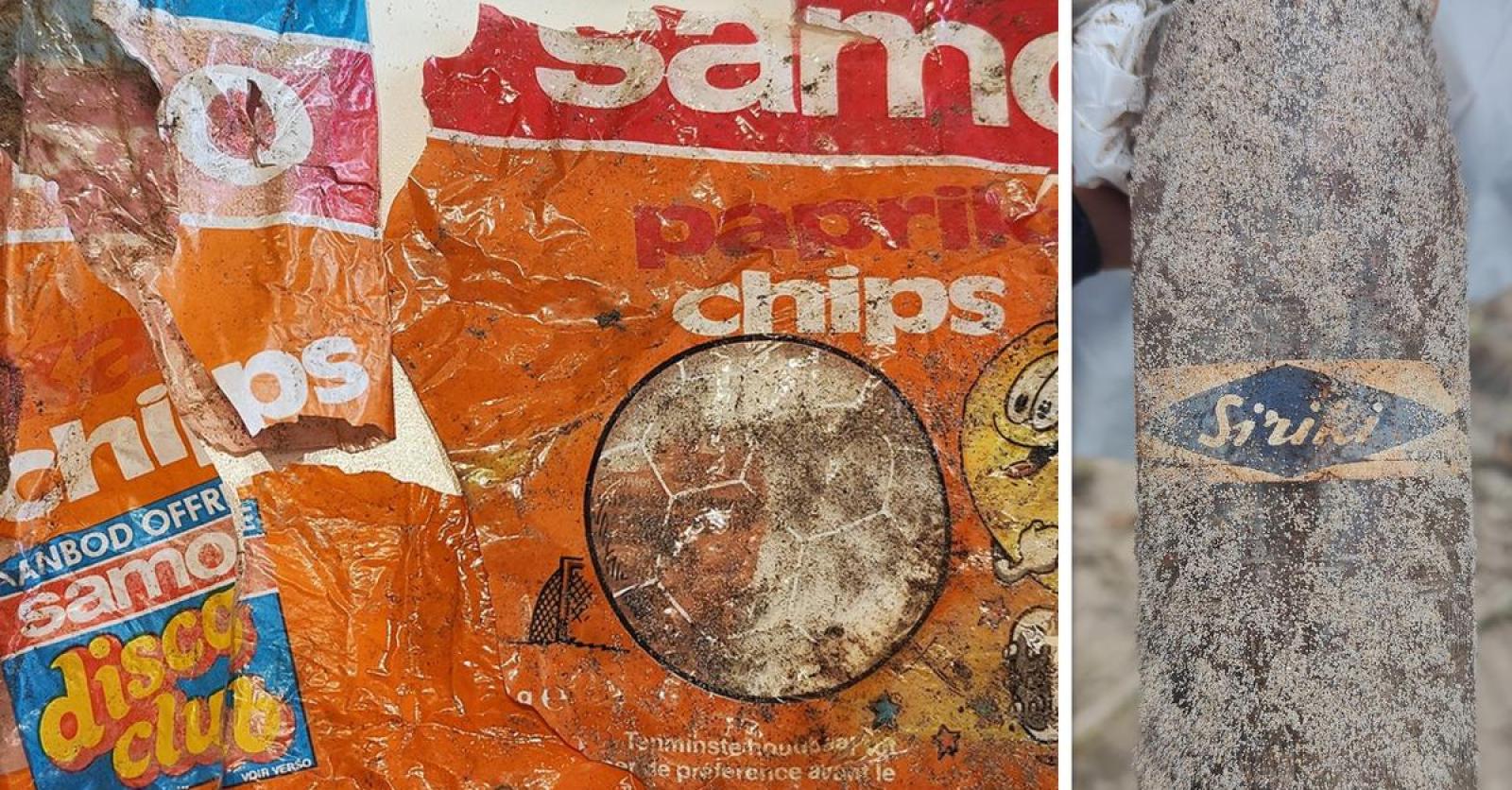 Van zakjes chips tot bierflesje graafwerken in duinen halen afval