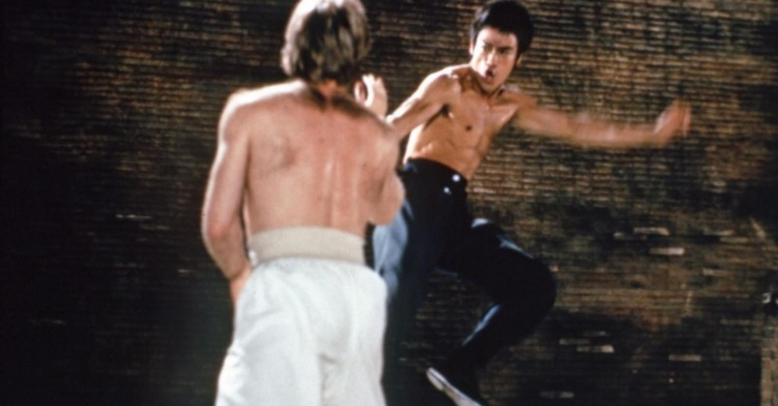 Reproduction D'affiche De Cinéma – La Fureur Du Dragon – Bruce Lee (Réf 129453)