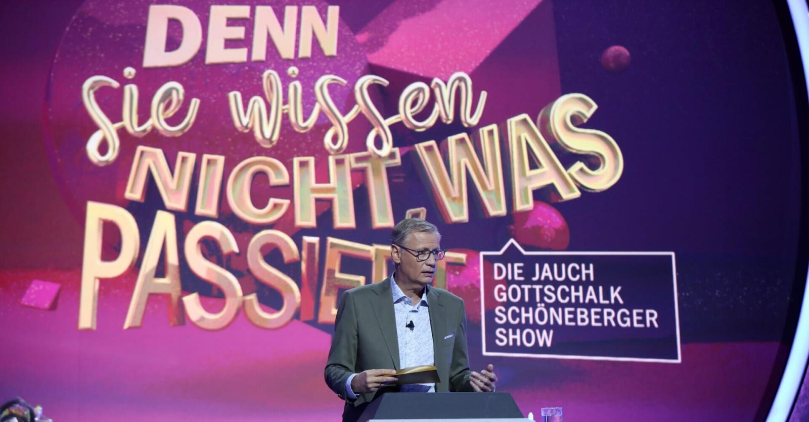 gottschalk denn sie wissen nicht was passiert