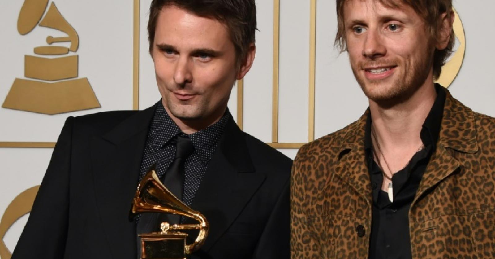 Muse remporte un Grammy pour son album «Drones»