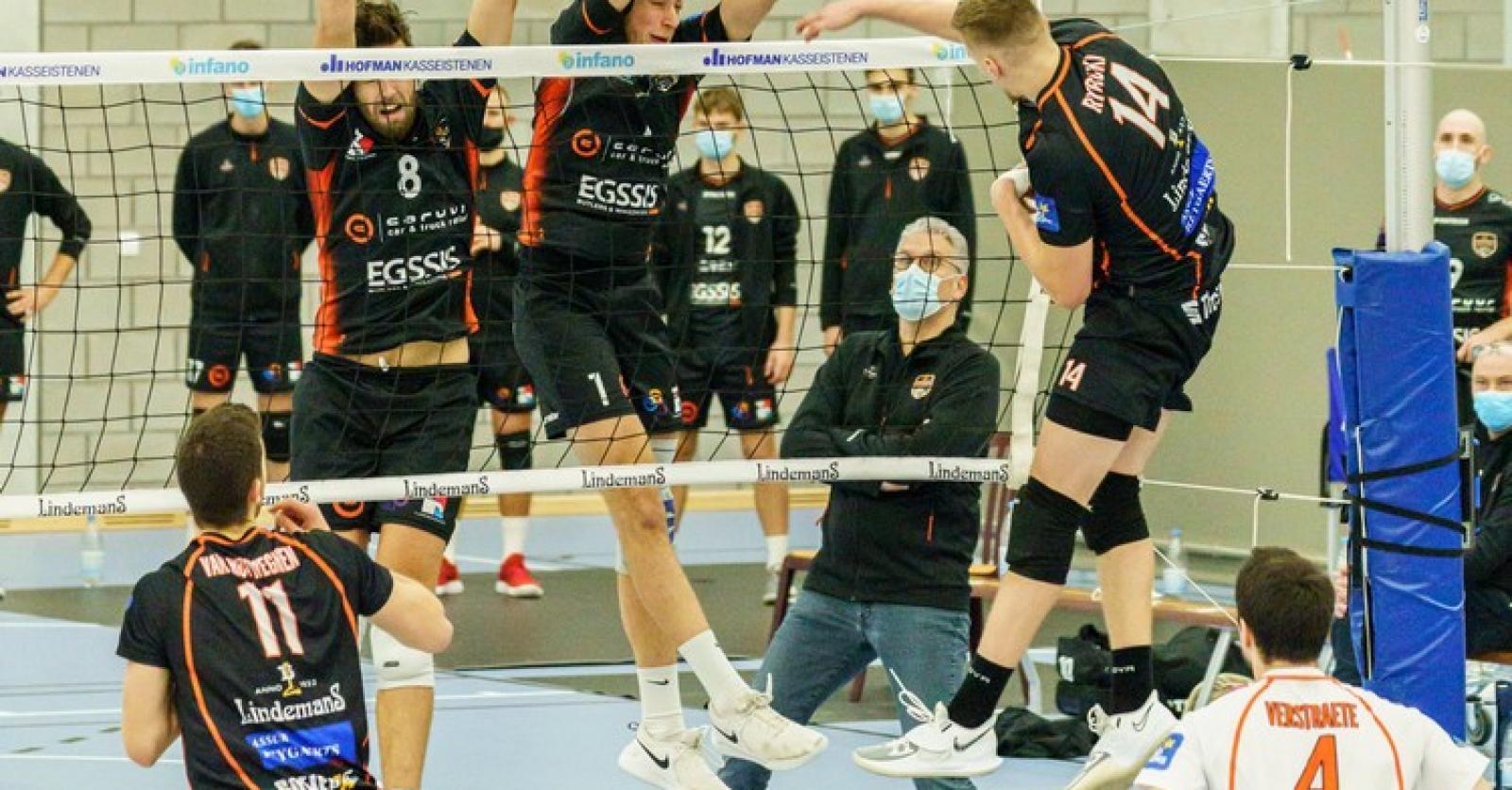 Un match du championnat belge de volley diffusé en direct à la