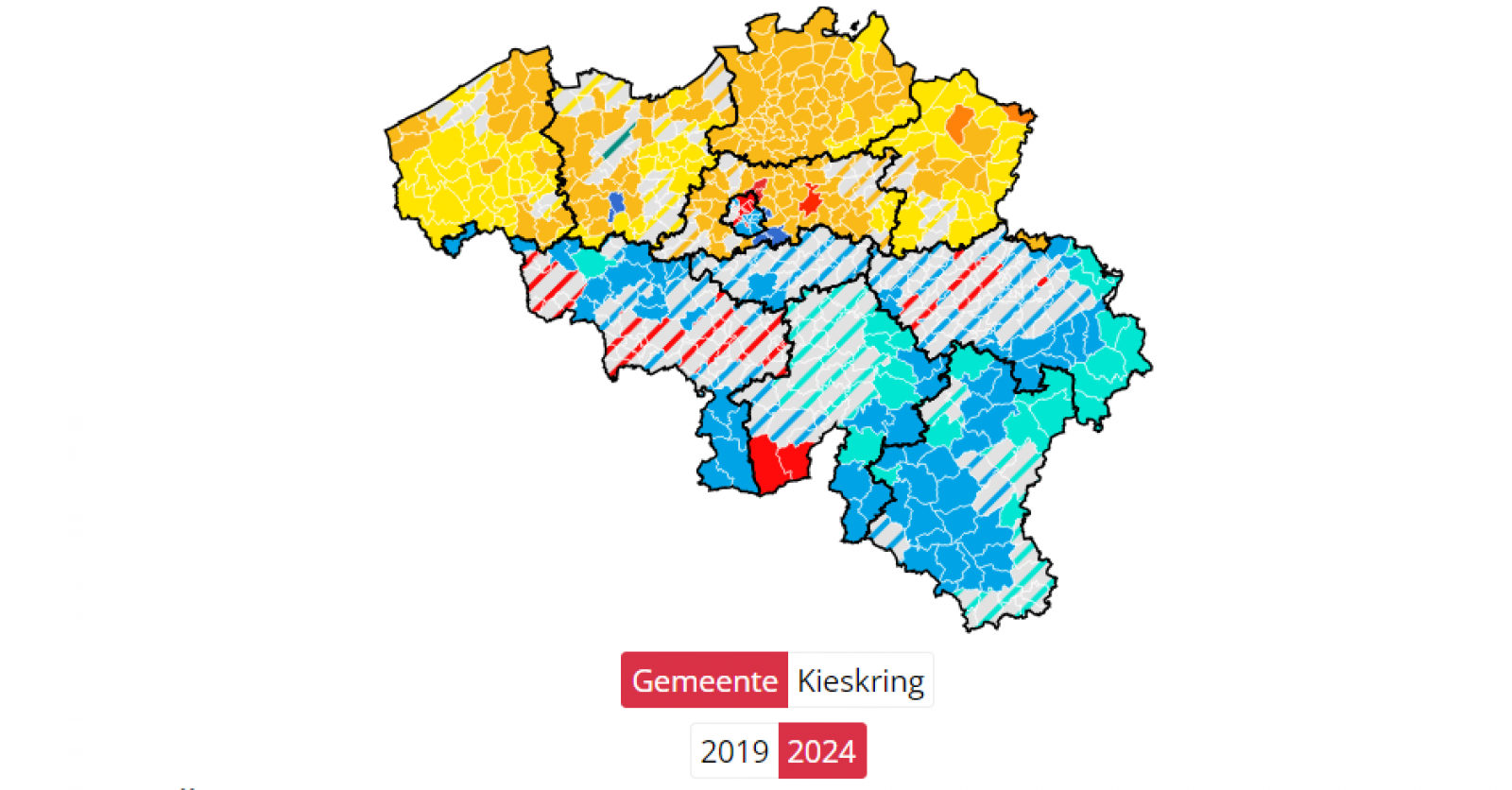 ELECTIONS ON MAP: view all outcomes right here