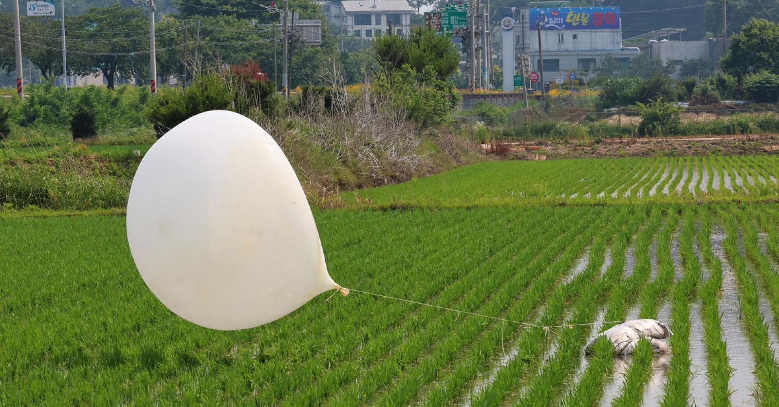 'Noord-Koreaanse ballonnen met uitwerpselen zijn zeker niet grappig'