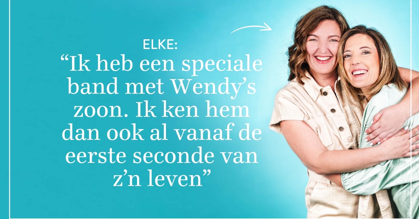 Vrienden voor het leven: Elke was bij de bevalling van Wendy's tweede