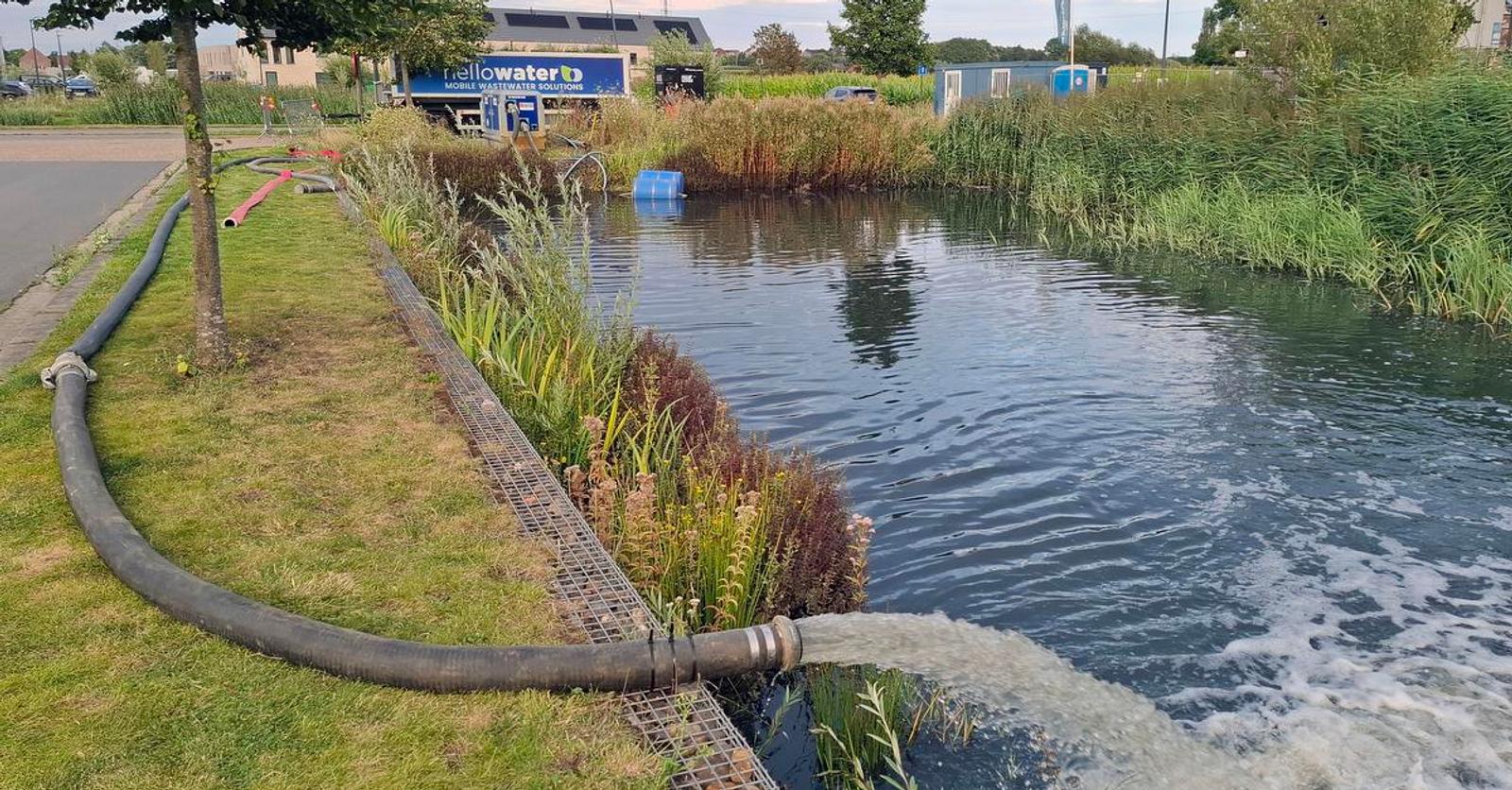 Vervuiling Vervuiling spaarbekken in Zwevegem heeft chemische oorsprong - KW.be