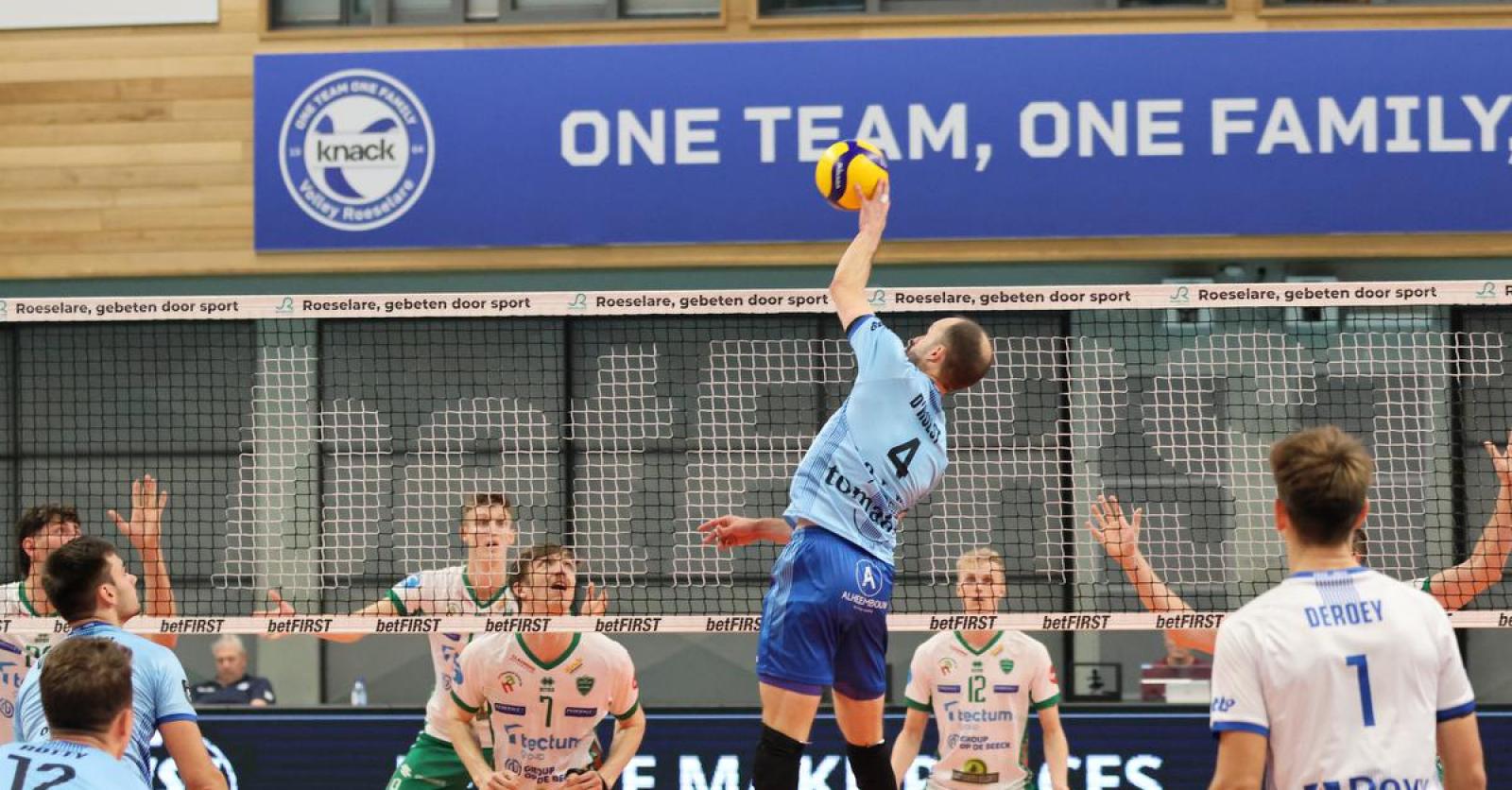 Primeur: Knack Volley Roeselare is de eerste Belgische volleybalclub ...