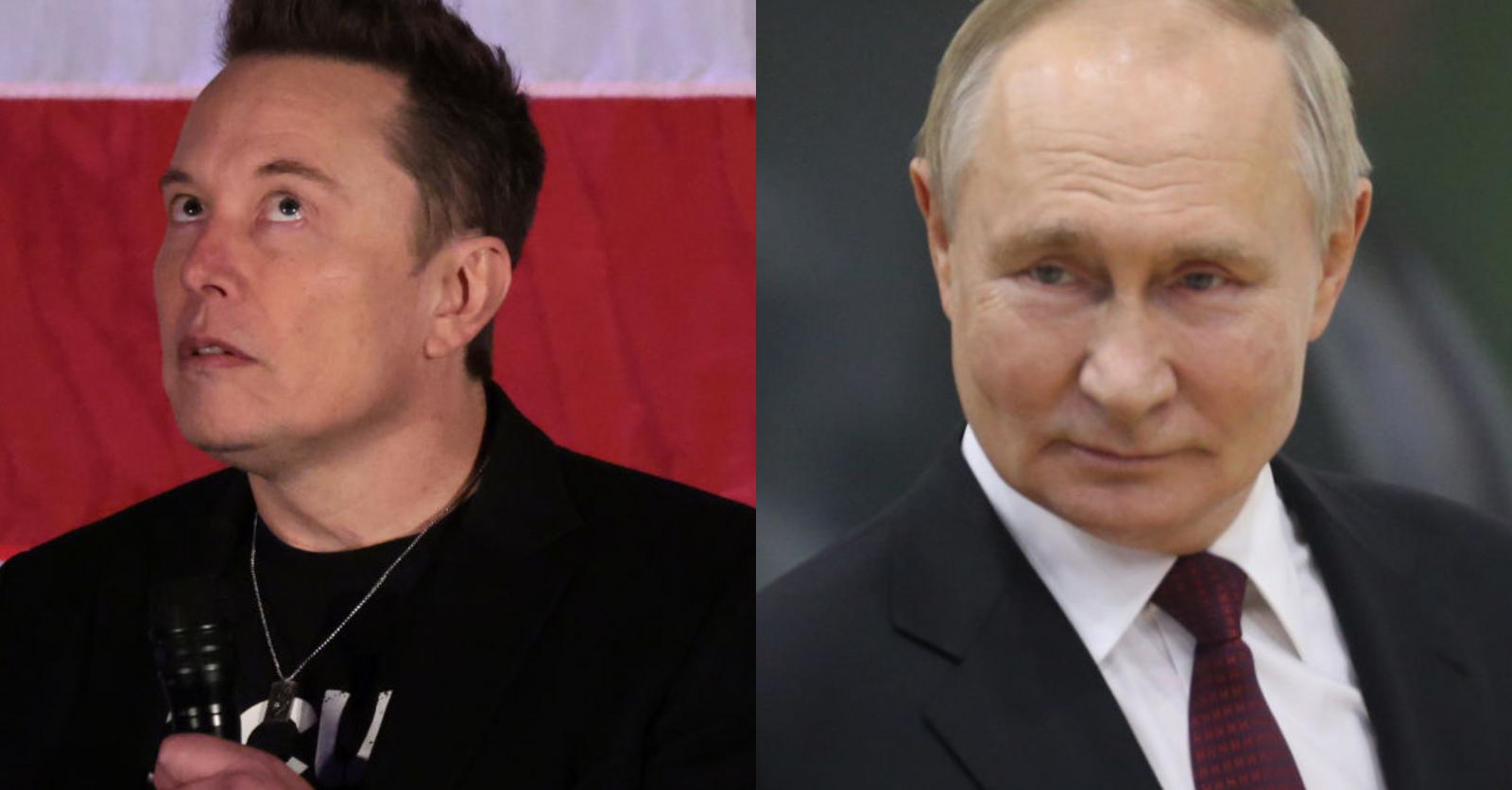 La liaison secrète entre Vladimir Poutine et Elon Musk