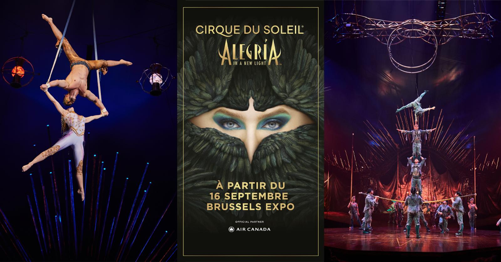 Le Cirque du Soleil revient en Belgique en septembre 2025