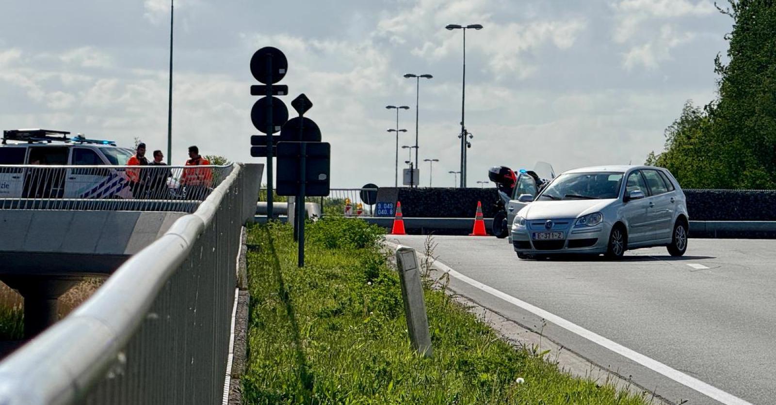 Ongeval op Balkonrotonde zorgt voor hinder in Westkapelle