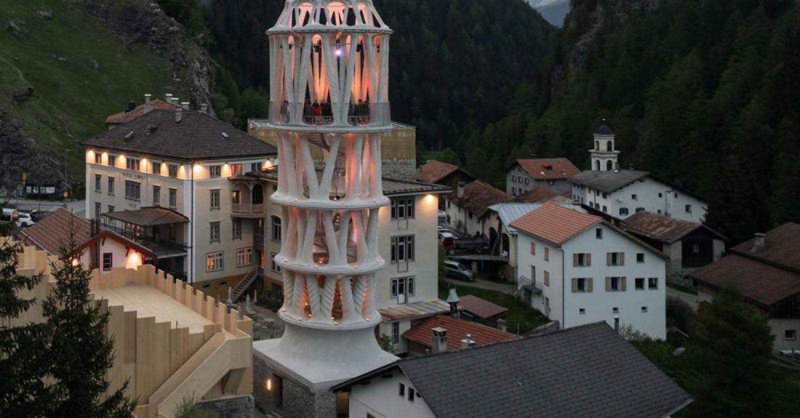 Zwitserland onthult ’s werelds hoogste 3D-geprinte gebouw