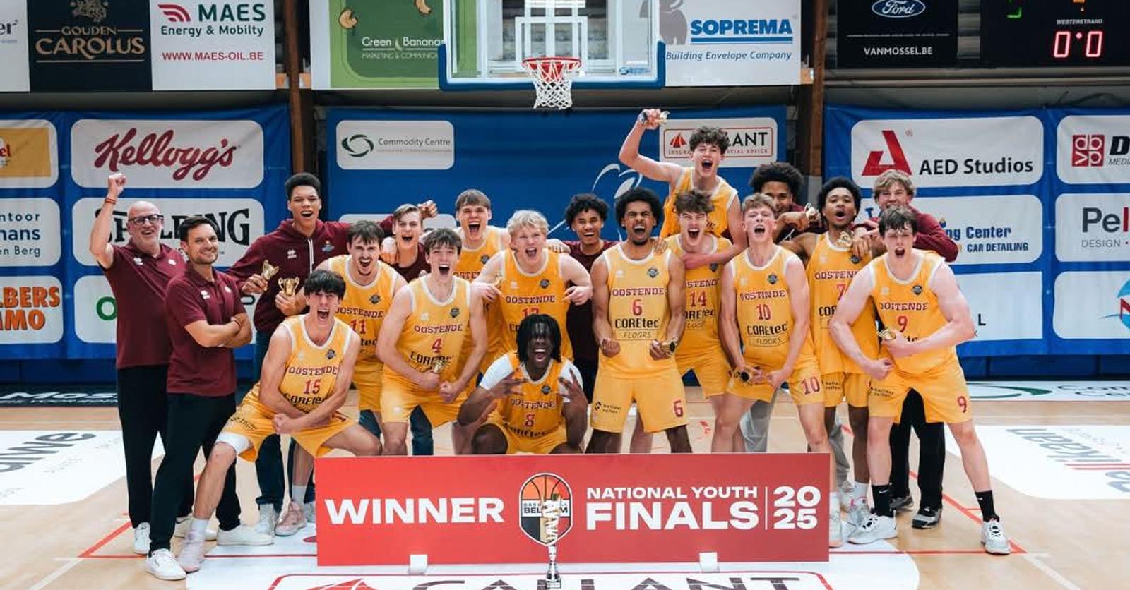 Oostendse COREtec Basketball Academy heeft dertien jeugdinternationals ...