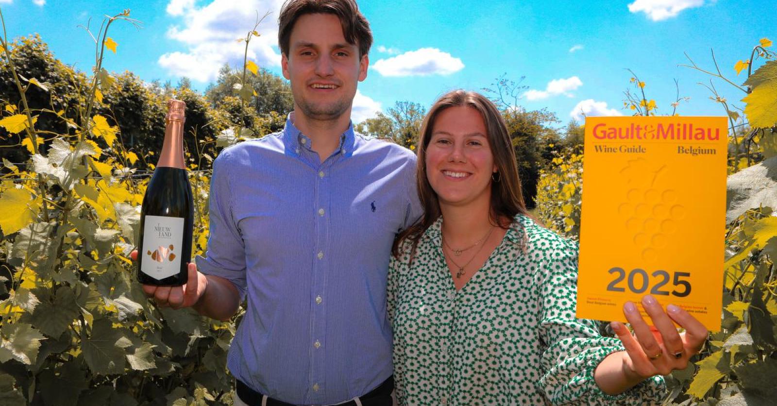 “Qua klimaat leunen we aan bij de Franse Champagnestreek”: Wijndomein ’t Nieuwland met eerste bottel