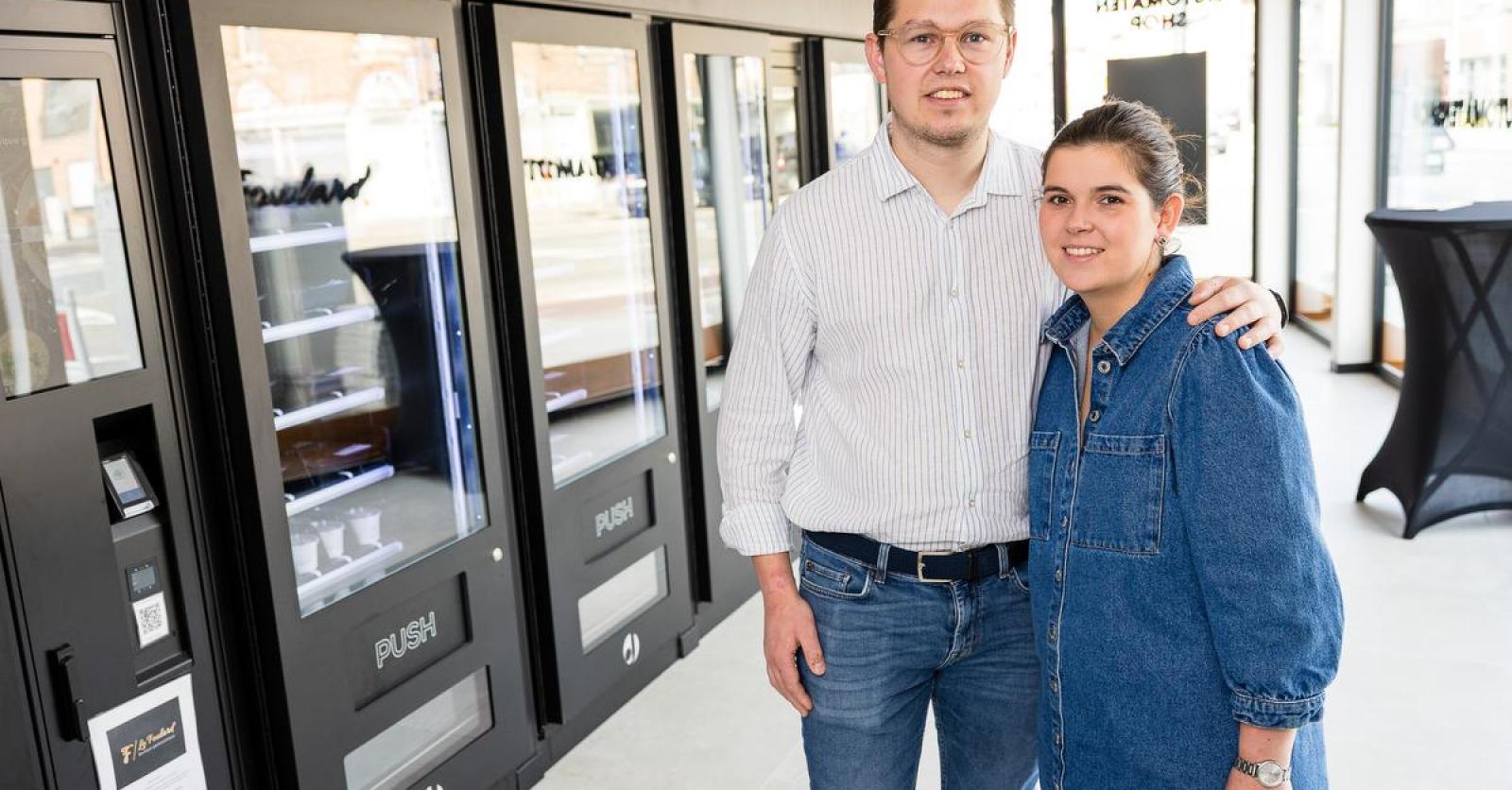 Slager-traiteur Le Foulard opent automatenshop in Sint-Andries