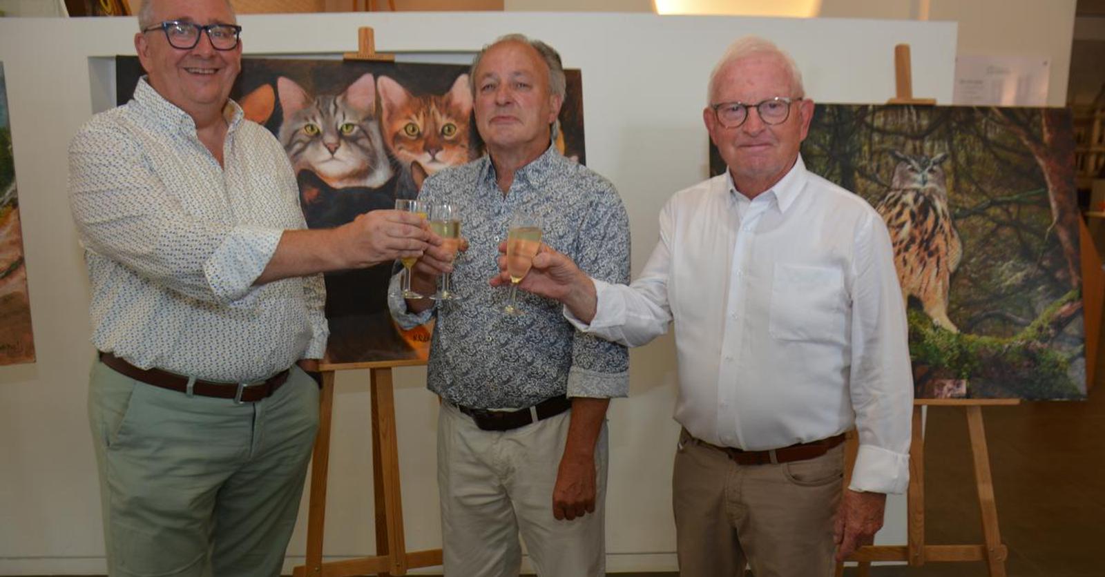 Daniël Goethals stelt tentoon in het gemeentehuis - KW.be