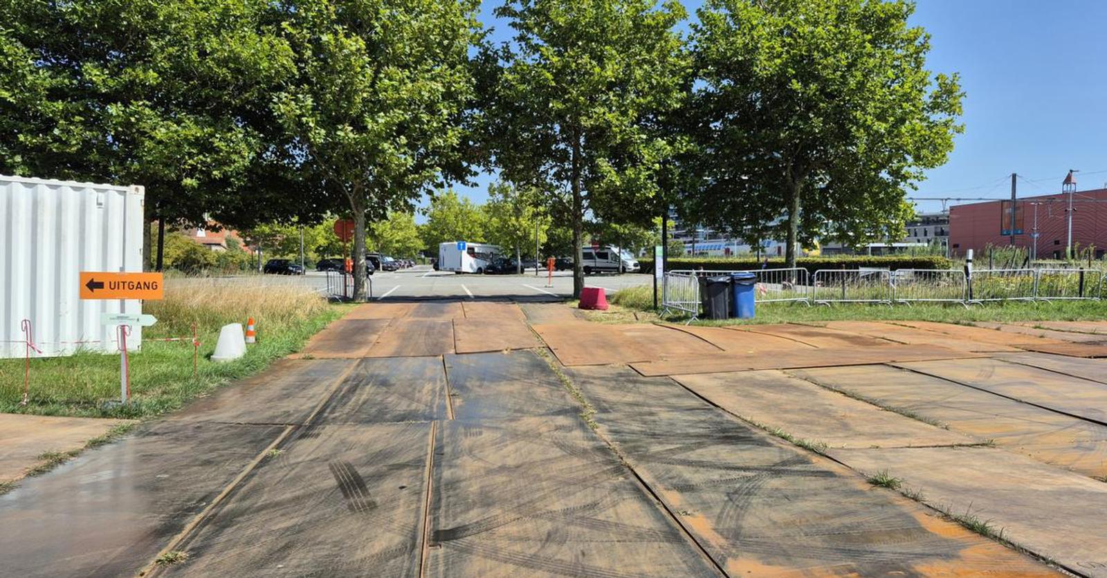 Tijdelijke ‘strandparking’ langs Knokkestraat in Knokke-Heist wordt opnieuw weide