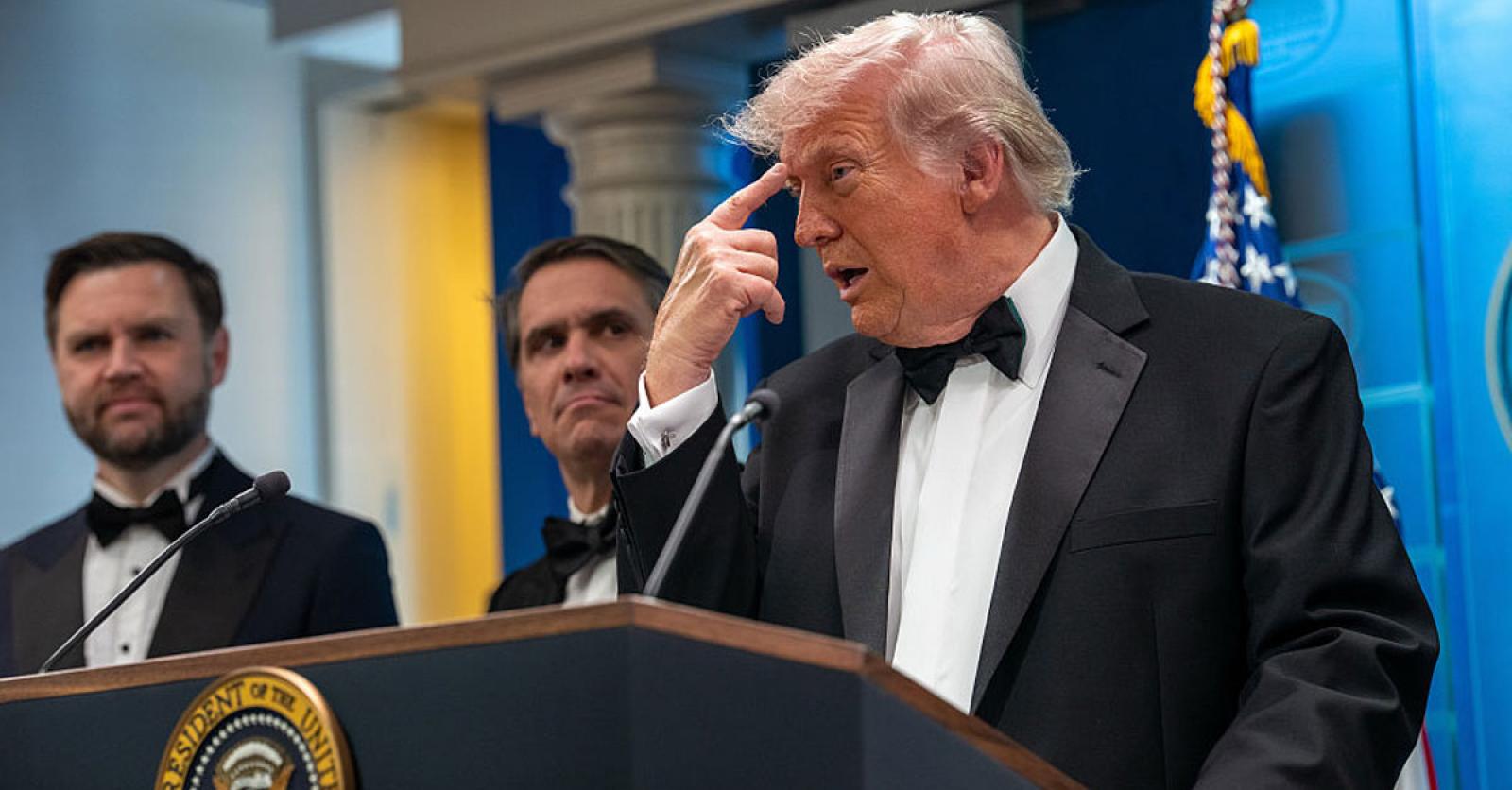 Live President Trump: Schutter leek het gemunt te hebben op leden van regering-Trump