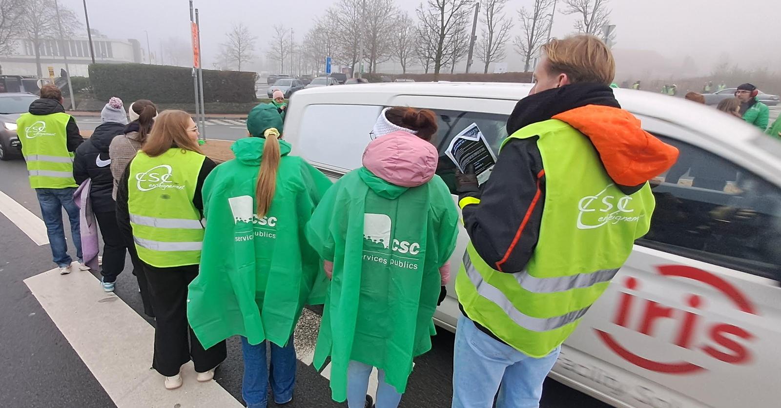 Le blocage continue dans l'enseignement: une trentaine d'écoles liégeoises en grève ce mercredi